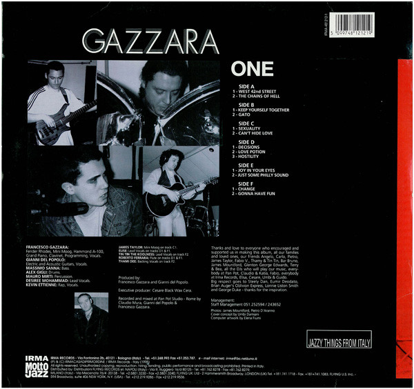 Gazzara - One | Irma CasaDiPrimordine (IRMA 481212-1) - 2