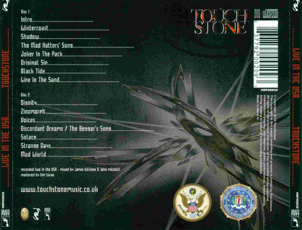 Touchstone - Live In The USA | Touchstone (HRF009CD) - 2