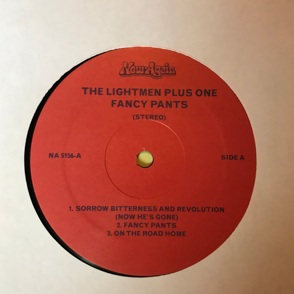 Bubbha Thomas & The Lightmen Plus One - Fancy Pants | Now-Again Records (NA 5156) - 3