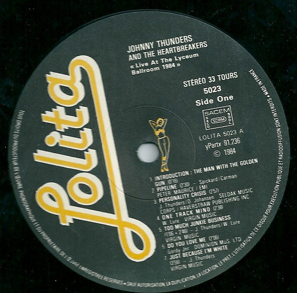 The Heartbreakers - Live At The Lyceum Ballroom, London, 1984 | Lolita (5023) - 3
