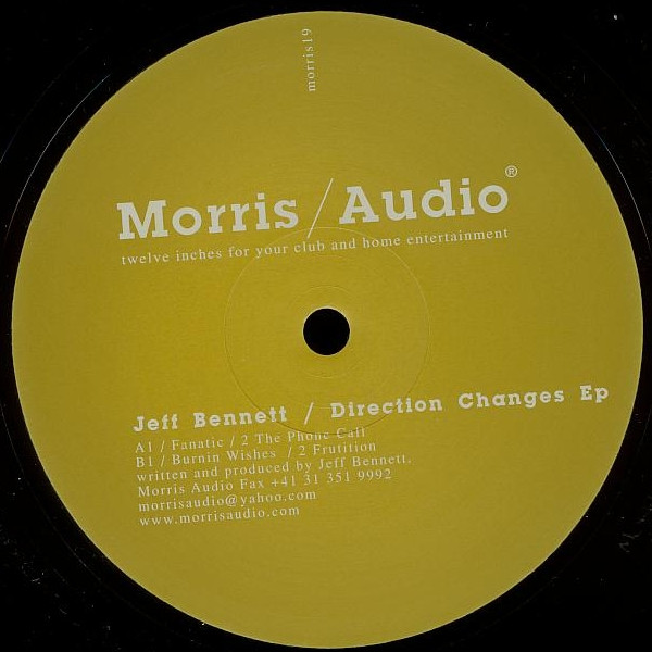 Jeff Bennett - Direction Changes EP | Morris / Audio (morris19) - 2 Jeff Bennett - Direction Changes EP | Morris / Audio (morris19) - 2