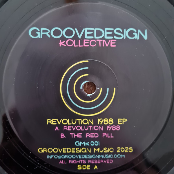 Groovedesign Kollective - Revolution 1988 EP | Groovedesign Music (GMK001) - 2