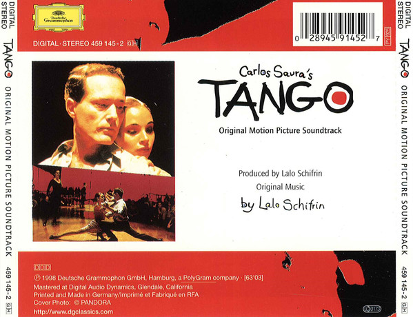 Lalo Schifrin - Carlos Sauras's Tango (Original Motion Picture Soundtrack) | Deutsche Grammophon (459 145-2) - 2