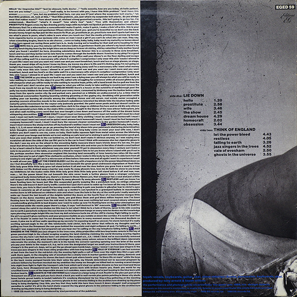 Toyah - Prostitute | Editions EG (EGED 59) - 2 Toyah - Prostitute | Editions EG (EGED 59) - 2