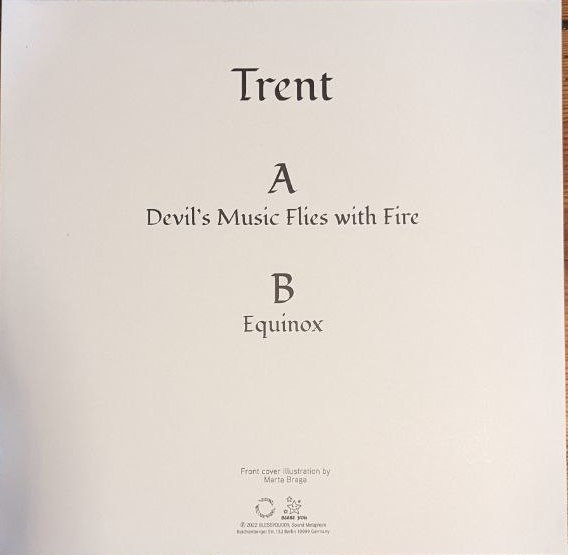 Trent - Devil's Music Flies With Fire | Bless You (BLESSYOU009) - 2