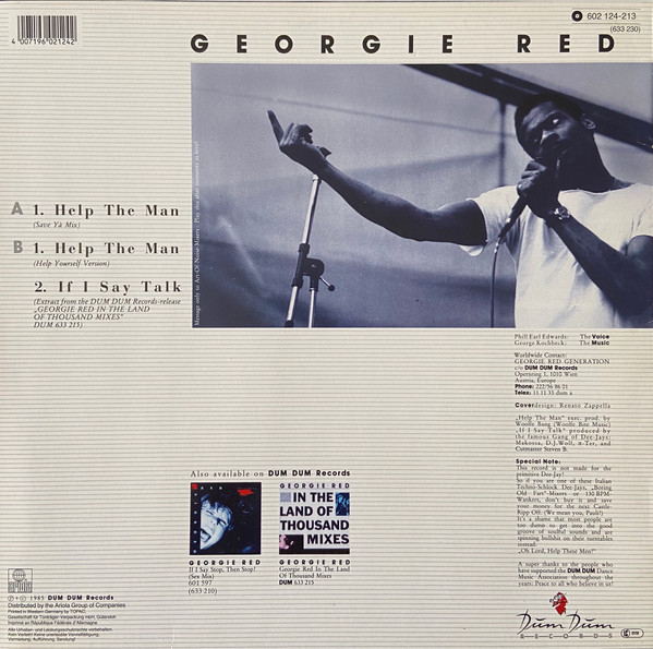 Georgie Red - Help The Man | Ariola (602 124) - 2