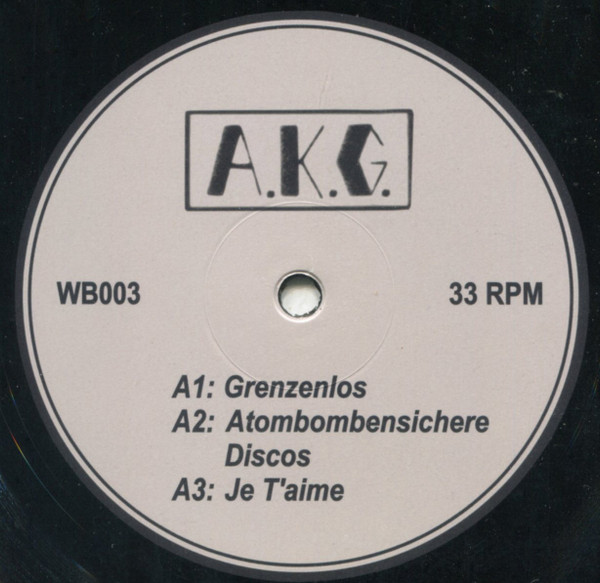 A.K.G. - Radikalkur | Wiener Brut (WB003) - 2