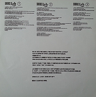 Various - Source Lab | Source (7243 8409121 7) - 4