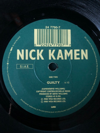 Nick Kamen - Bring Me Your Love | WEA (247790-7) - 3