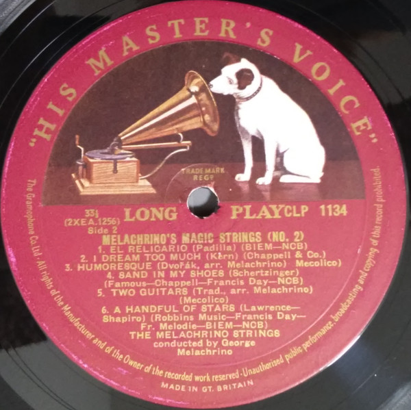 George Melachrino , The Melachrino Strings - Melachrino Magic Strings (No. 2) | His Master's Voice (CLP 1134) - 4 George Melachrino , The Melachrino Strings - Melachrino Magic Strings (No. 2) | His Master's Voice (CLP 1134) - 4