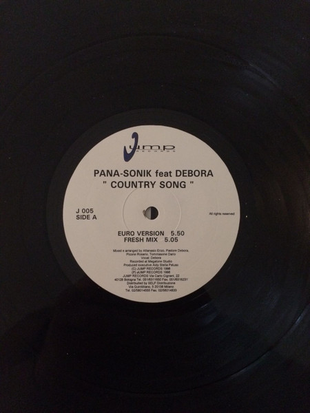Pana-Sonik - Country Song | Jump Records (J 005) - 2