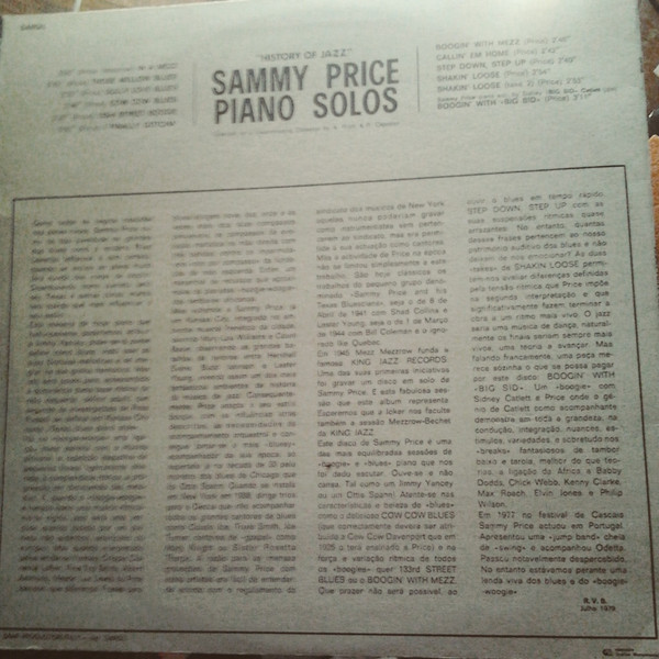 Sammy Price - Piano Solos | Joker (SM 3075) - 2 Sammy Price - Piano Solos | Joker (SM 3075) - 2