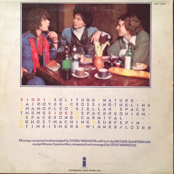 Stomu Yamash'ta / Steve Winwood / Michael Shrieve - Go | Island Records (ILPS 19387) - main