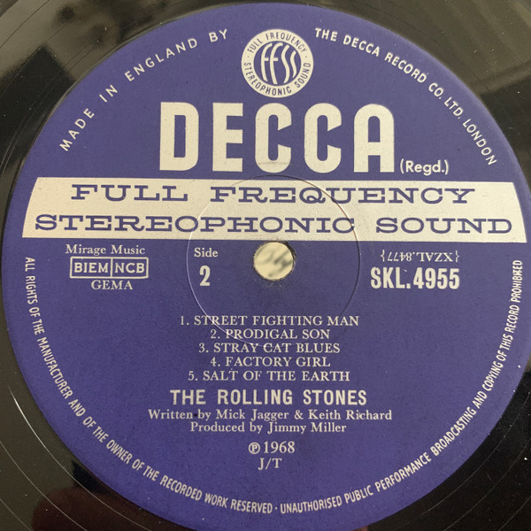 The Rolling Stones - Beggars Banquet | Decca (SKL.4955) - 4