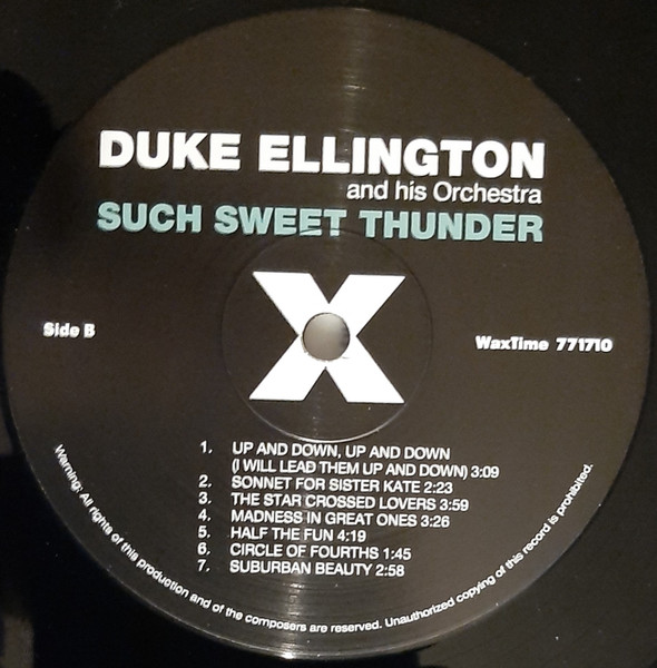 Duke Ellington And His Orchestra - Such Sweet Thunder | WaxTime (771710) - 4