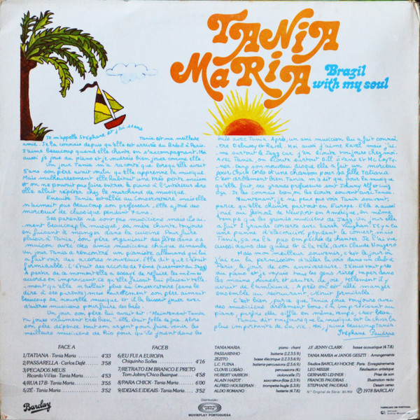 Tania Maria - Brazil With My Soul | Barclay (MOV-9.019) - 2