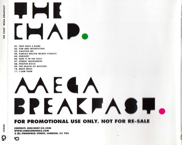 The Chap - Mega Breakfast | Lo Recordings (LCD68) - 3
