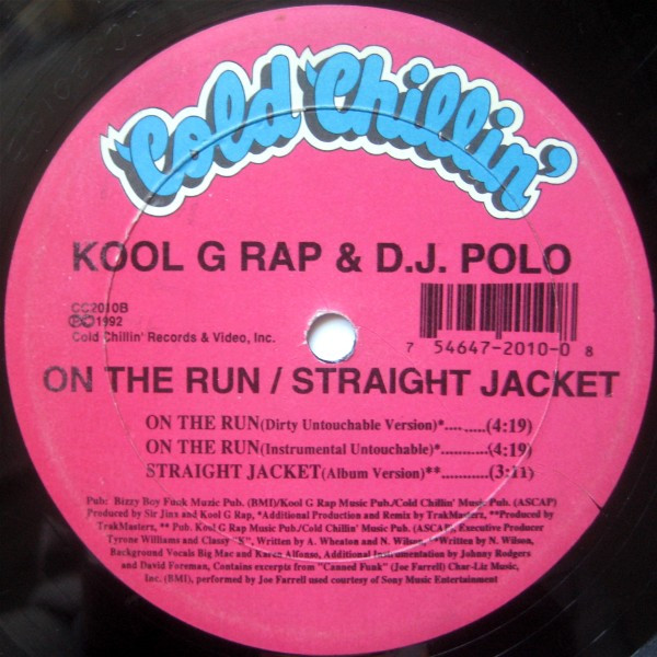 Kool G Rap & D.J. Polo - On The Run | Cold Chillin' (CC 2010-1) - 4 Kool G Rap & D.J. Polo - On The Run | Cold Chillin' (CC 2010-1) - 4