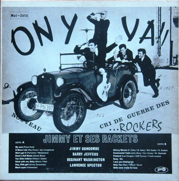 Jimmy & The Rackets - Jimmy And The Rackets | Meteor (MET-2410) - 2 Jimmy & The Rackets - Jimmy And The Rackets | Meteor (MET-2410) - 2