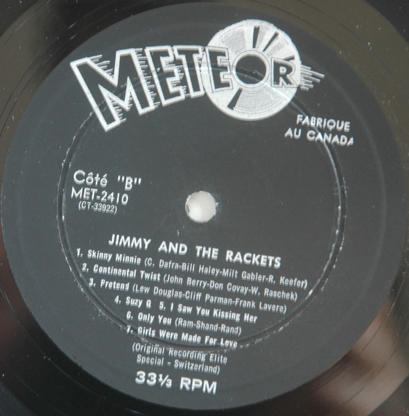 Jimmy & The Rackets - Jimmy And The Rackets | Meteor (MET-2410) - 4 Jimmy & The Rackets - Jimmy And The Rackets | Meteor (MET-2410) - 4
