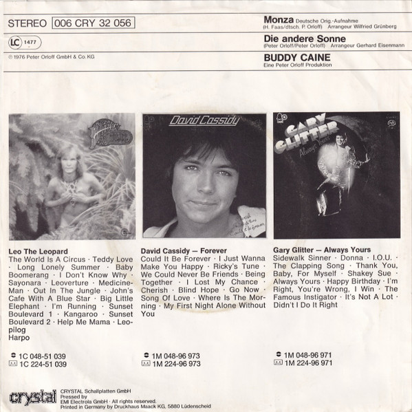 Buddy Caine - Monza | Crystal (006 CRY 32 056) - 2