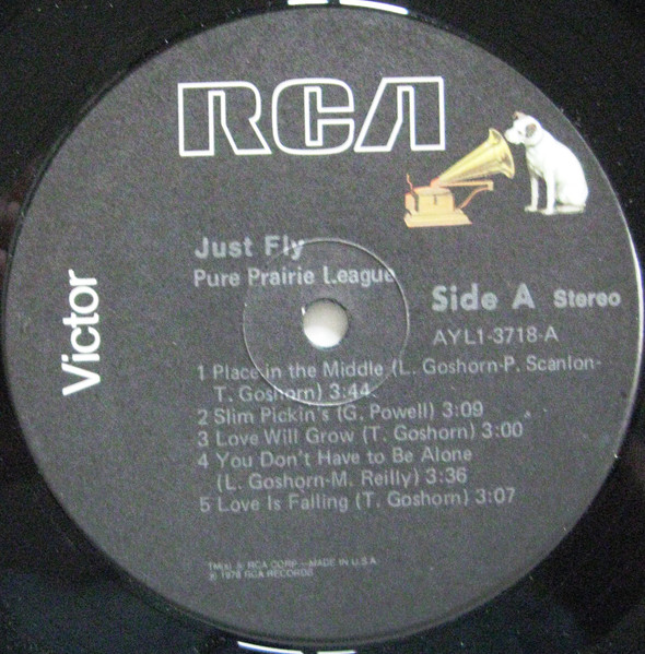 Pure Prairie League - Just Fly | RCA (AYL1-3718) - 3 Pure Prairie League - Just Fly | RCA (AYL1-3718) - 3