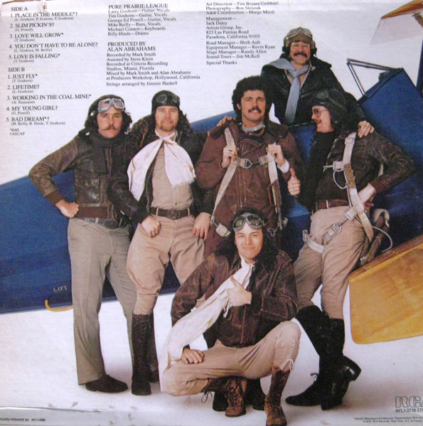 Pure Prairie League - Just Fly | RCA (AYL1-3718) - 2 Pure Prairie League - Just Fly | RCA (AYL1-3718) - 2