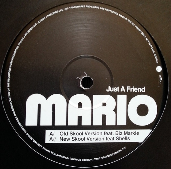 Mario - Just A Friend | J Records (JUSTA12)
