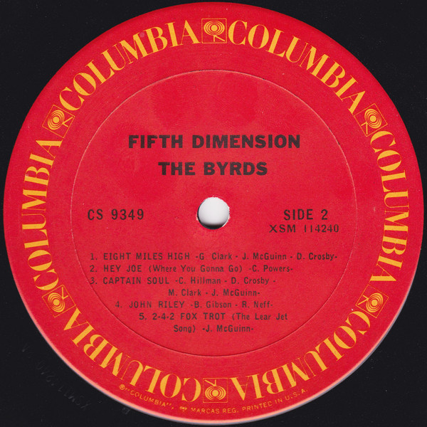 The Byrds - Fifth Dimension | Columbia (CS 9349) - 4