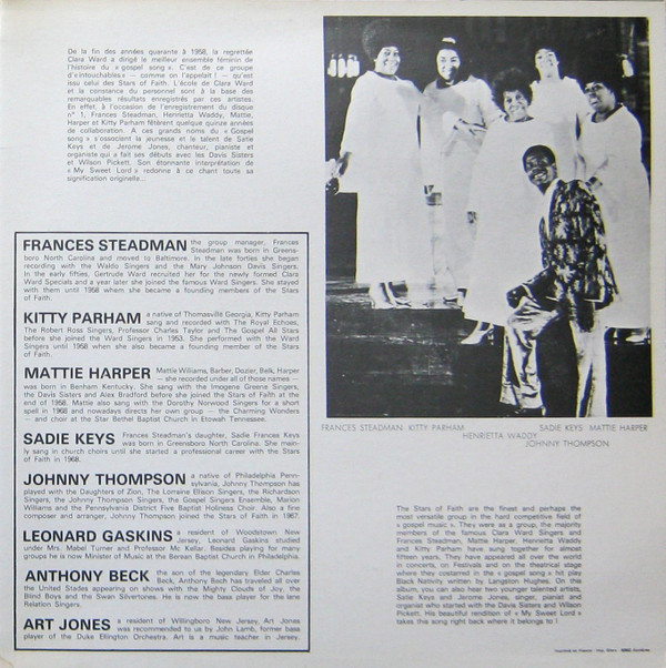 The Stars Of Faith - Gospel Song Negro Spirituals | Disques Festival (ALBUM 161) - 2 The Stars Of Faith - Gospel Song Negro Spirituals | Disques Festival (ALBUM 161) - 2