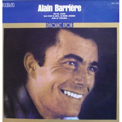 Alain Barrière - Disque D'Or | RCA (FPL1 7244)