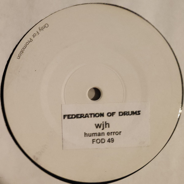 Jörg Henze - Human Error | Federation Of Drums (fod 49.49)