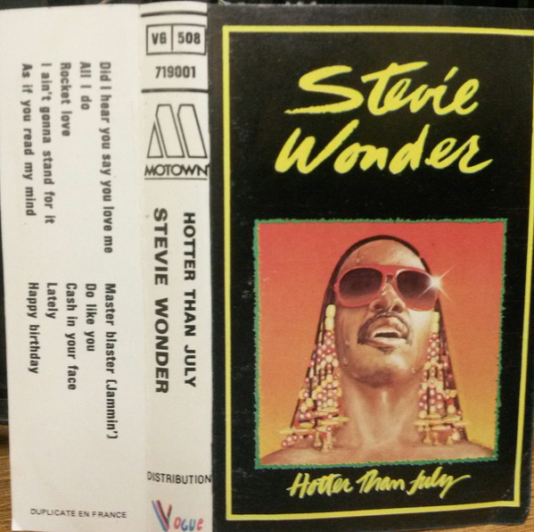 Stevie Wonder - Hotter Than July | Motown (719001) - main Stevie Wonder - Hotter Than July | Motown (719001) - main