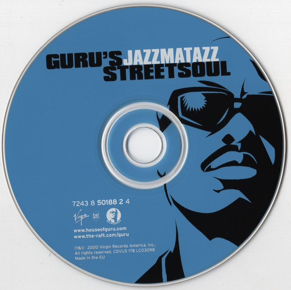Guru - Guru's Jazzmatazz Streetsoul | Virgin (7243 8 50188 2 4) - 3 Guru - Guru's Jazzmatazz Streetsoul | Virgin (7243 8 50188 2 4) - 3