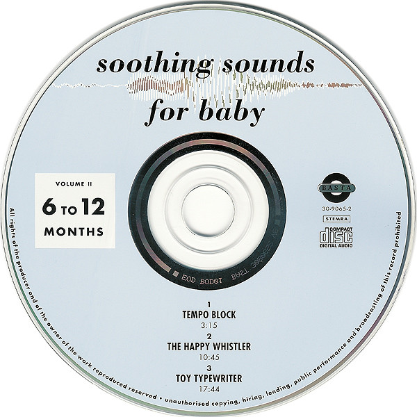 Raymond Scott - Soothing Sounds For Baby -  Volume 2: 6 To 12 Months | Basta (30-9065-2) - 2