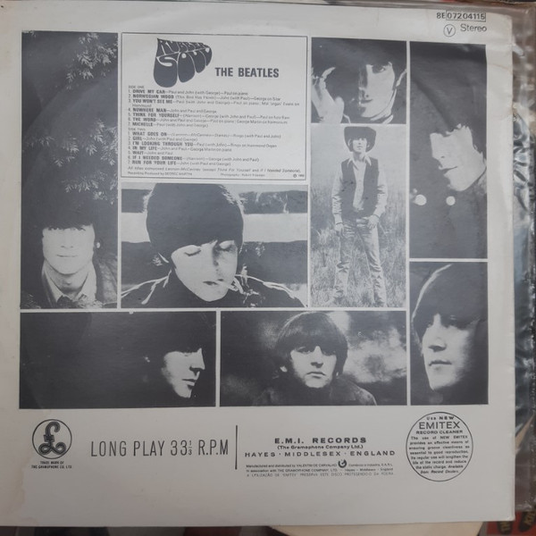 The Beatles - Rubber Soul | Parlophone (8E 07204115) - 2