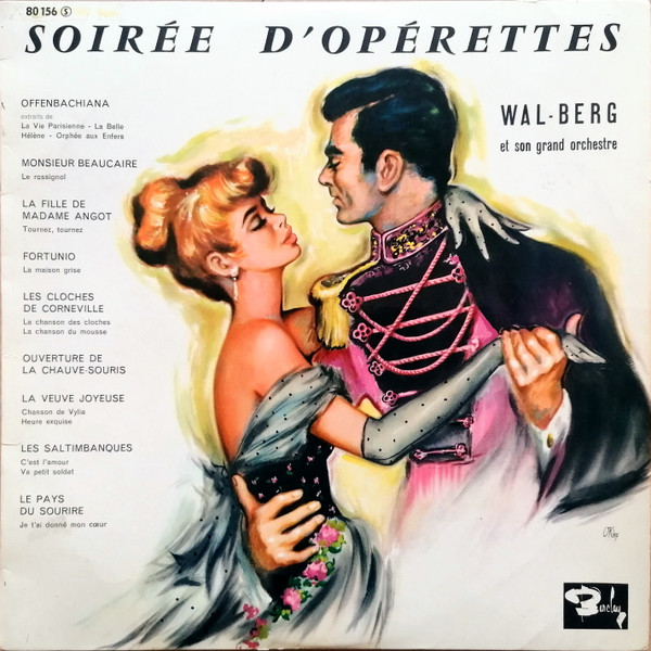 Wal-Berg Orchestra - Soirée D' Opérettes | Barclay (BB 62) - main