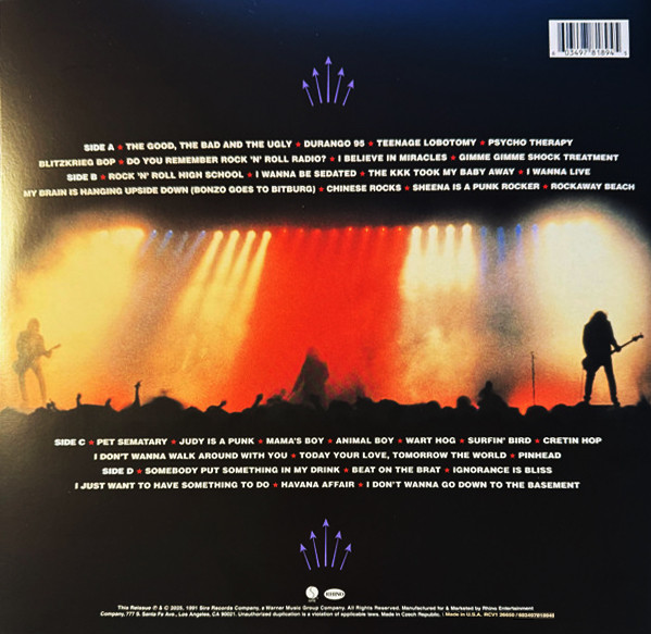 Ramones - Loco Live | Rhino Records (RCV1 26650) - 4 Ramones - Loco Live | Rhino Records (RCV1 26650) - 4