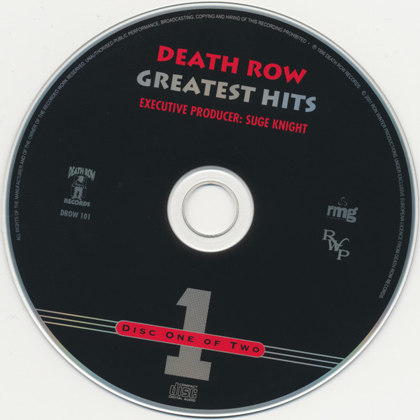 Various - Death Row - Greatest Hits | Death Row Records (DROW 101) - 3 Various - Death Row - Greatest Hits | Death Row Records (DROW 101) - 3