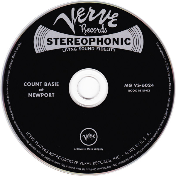 Count Basie - Count Basie At Newport | Verve Records (B0001615-02) - 3