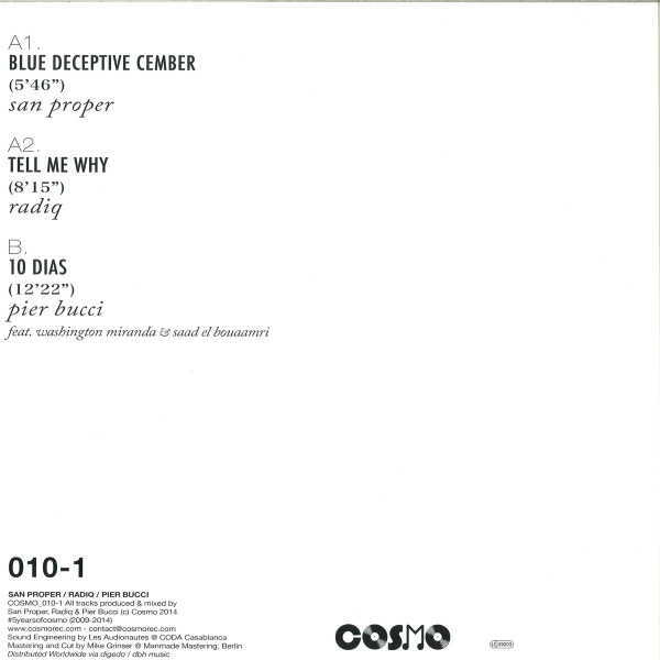Various - ...5 Years Of Cosmo... | Cosmo Records (COSMO_010-1) - 2