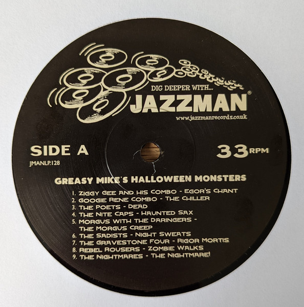 Various - Greasy Mike's Halloween Monsters | Jazzman (JMANLP.128) - 3 Various - Greasy Mike's Halloween Monsters | Jazzman (JMANLP.128) - 3