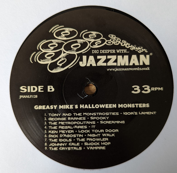 Various - Greasy Mike's Halloween Monsters | Jazzman (JMANLP.128) - 4 Various - Greasy Mike's Halloween Monsters | Jazzman (JMANLP.128) - 4