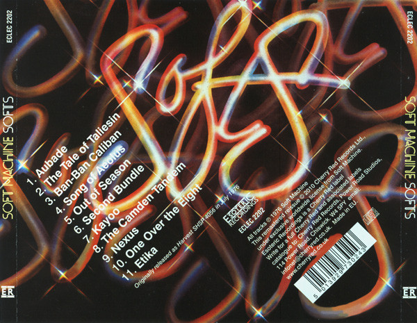 Soft Machine - Softs | Esoteric Recordings (ECLEC 2202) - 2