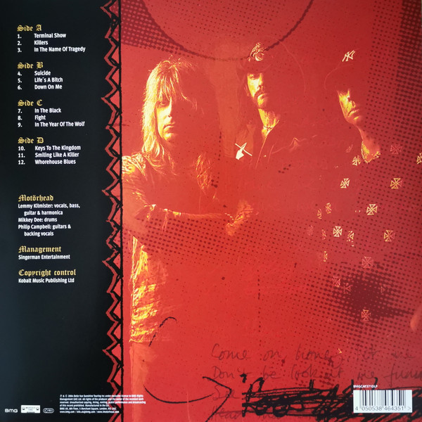 Motörhead - Inferno (2LP) [Vinyl] | Murder One (BMGCAT371DLP) - 2