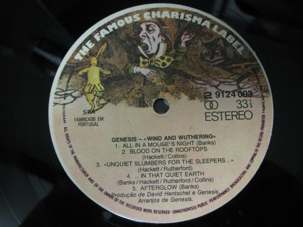 Genesis - Wind & Wuthering | Charisma (9124 003) - 4