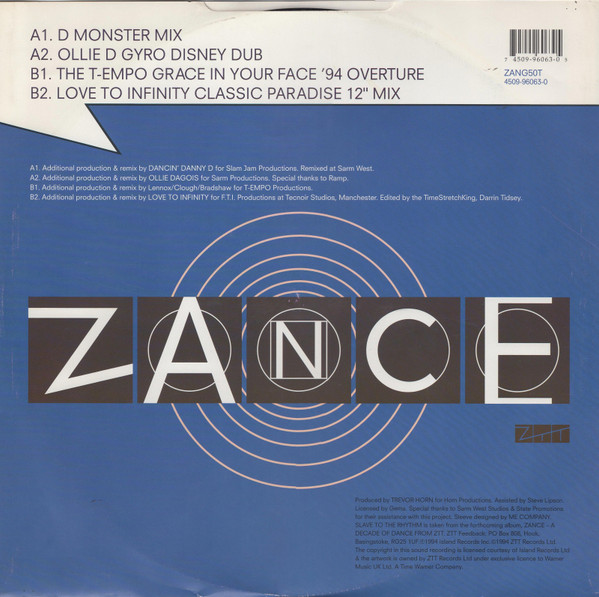 Grace Jones - Slave To The Rhythm | ZTT (ZANG50T) - main