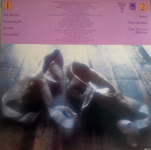 Styx - Crystal Ball | A&M Records (AMNP 131) - 2 Styx - Crystal Ball | A&M Records (AMNP 131) - 2