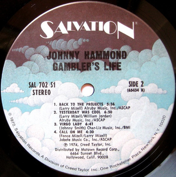 Johnny Hammond - Gambler's Life | Salvation (SAL 702 S1) - 4 Johnny Hammond - Gambler's Life | Salvation (SAL 702 S1) - 4