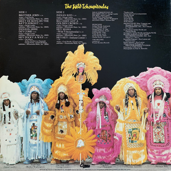 The Wild Tchoupitoulas - The Wild Tchoupitoulas | Antilles (AN 7052) - 2 The Wild Tchoupitoulas - The Wild Tchoupitoulas | Antilles (AN 7052) - 2